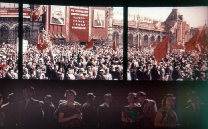 На экранах первый советский кругорамный фильм «Дорога весны»